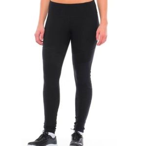 Mondetta Moto mess leather black leggings Xs